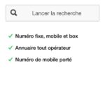 Trouver des informations avec la recherche de numéro de portable