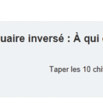 Trouver Rapidement un Numéro de Téléphone avec les Pages Blanches